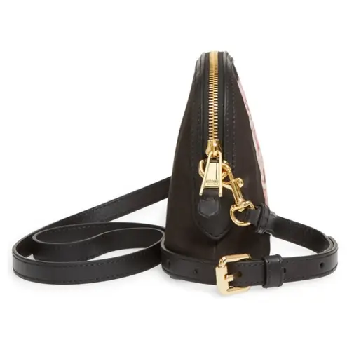 Moschino Authentic leather/texture Teddy Cake zip Crosby