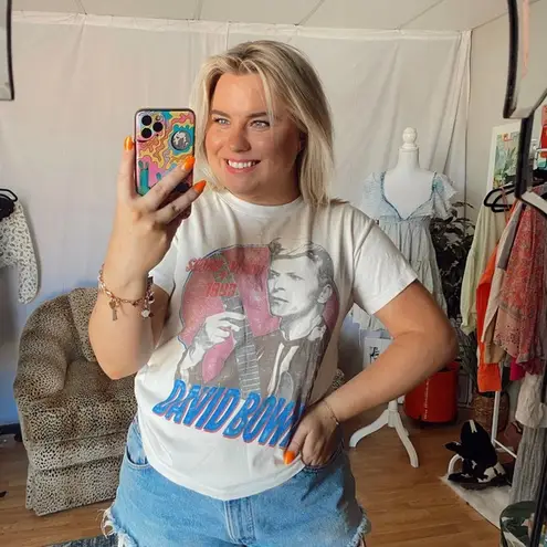 Daydreamer  David Bowie Sound And Vision Tour Tee Size Small - Image 9