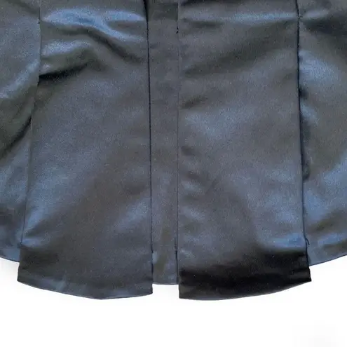 Gestuz Women's Dress Pleated Corset Strapless Black Formal Mini Size 38