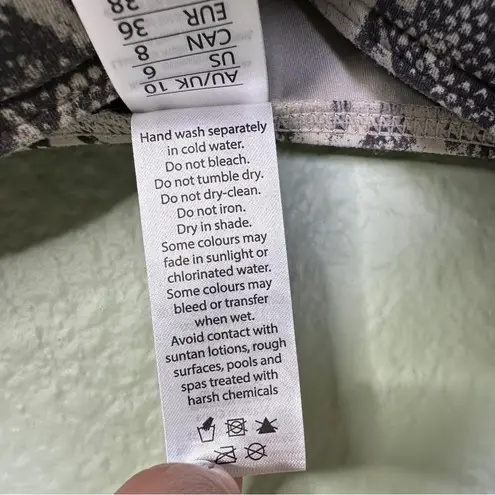 NIPTUCK SWIM Snake Print Ruched Multi Fit Cup One