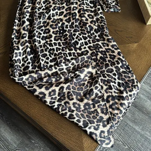 Farm Rio Cream Natural Skin Lenzing™ Ecovero™ Viscose Midi Dress, Small, $230