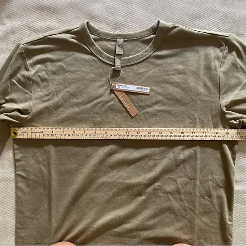 SKIMS NWT Lounge Jersey Long Sleeve Top Khaki Sz S Cozy Lux Loungewear