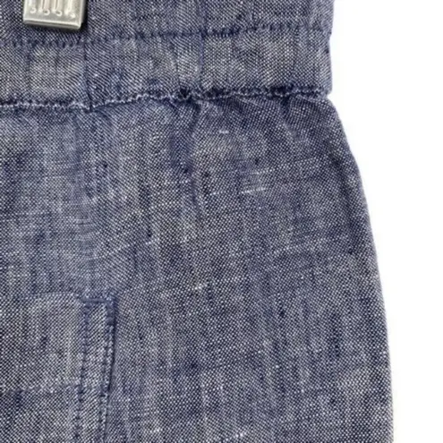 Lord and Taylor Women’s Linen Chambray Trouser Pants