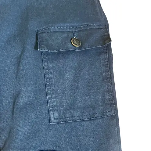 DL1961 Pants Women’s Size 29 Navy Blue Angie Cargo Slim Cropped 360 4Way Stretch