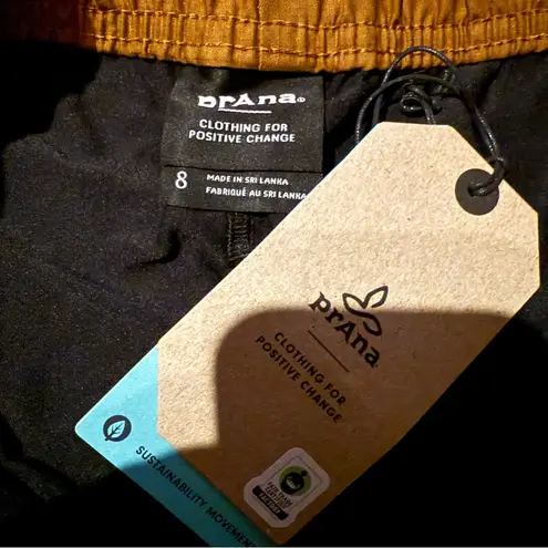 prAna Double Peak Skort in Antique Bronze Sz 8 NEW Activewear Hiking Adventure