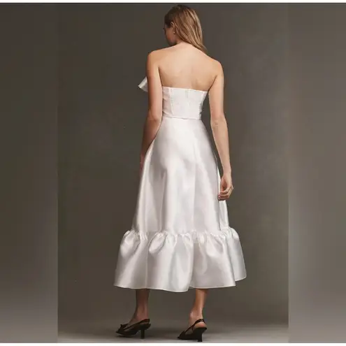 Hutch New! Strapless Crystal Bow-Tie Midi Dress Sz 4 $298