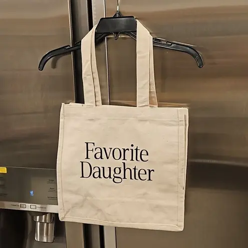 💕FAVORITE DAUGHTER💕 Canvas Tote Bag NWOT