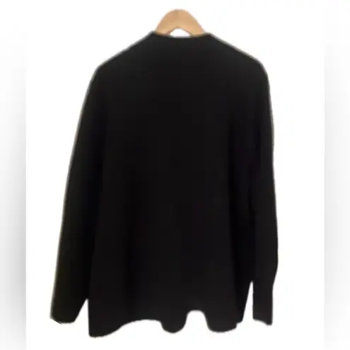 NWT Love Trend New York Cardigan Sweater Black Size 3X