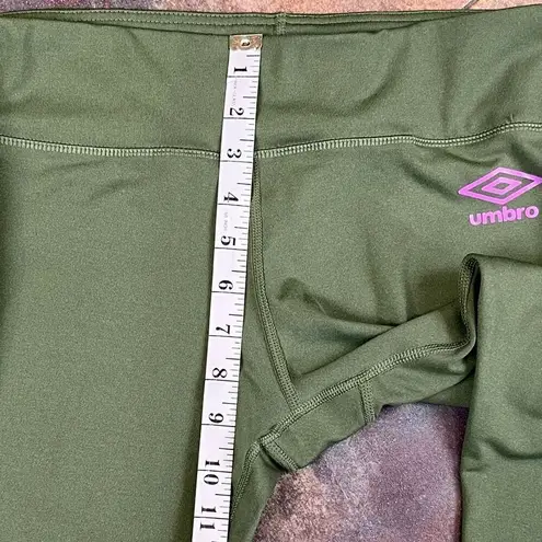 Umbro Green Pink Activewear Leggings Large