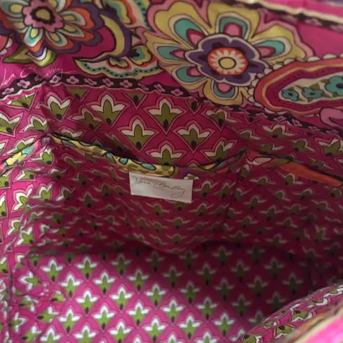 Vera Bradley  Pink and Orange Floral Shoulder Bag
