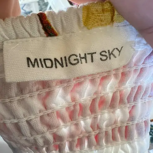 Midnight sky Summertime Two Piece Set Beachwear Loungewear Size Large NWT