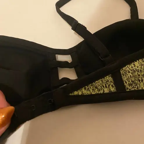 Finders Keepers Green Speckled Back to December Cage Bralette Bra Size XS