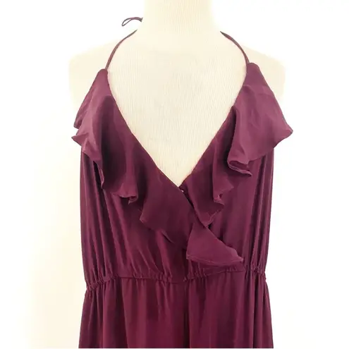 Yumi Kim jumpsuit in wine NWOT