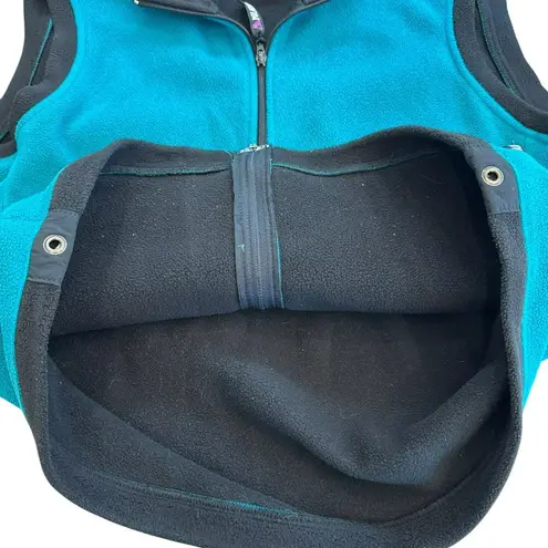 REI VINTAGE Womens GREEN Fleece Zip