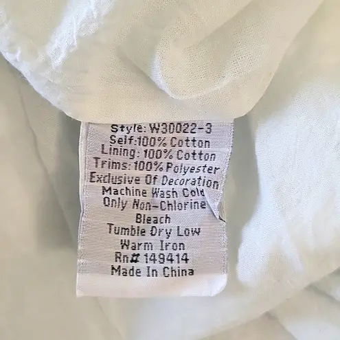 Johnny Was Delacey Plaid Square Neck Midi Dress XL Cotton Embroidered