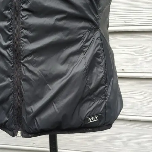 Marc New York Reversible Quilted Vest with Hidden Hood