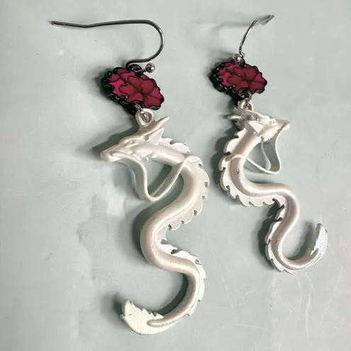 Studio Ghibli “Spirited Away” Haku & Flower Drop Earrings