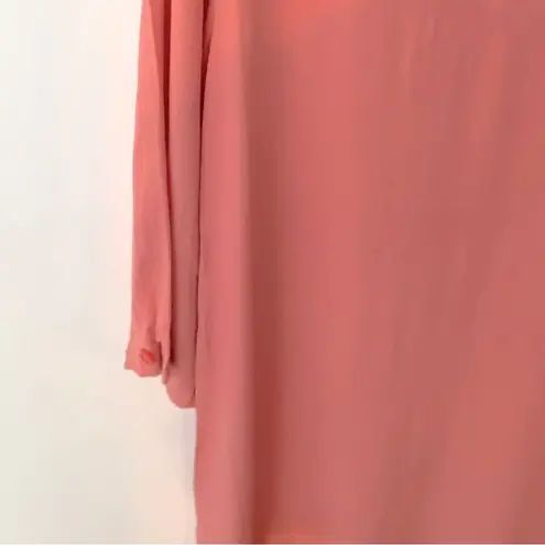 MASAI Copenhagen Tunic Top Shift Dress Women’s L Relaxed Pink Lagenlook Resort Size L