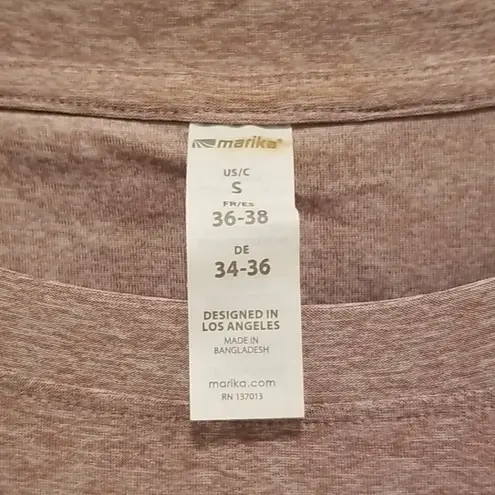 💕MARIKA💕 Finish Line Short Sleeve Tee ~ H. Flint