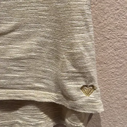 Roxy  Boho Beaded Tank Top Size Small thumbnail 4