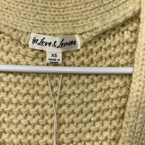 For Love & Lemons  Color Block Button Down Oversized Cardigan(Size XS) - Image 8