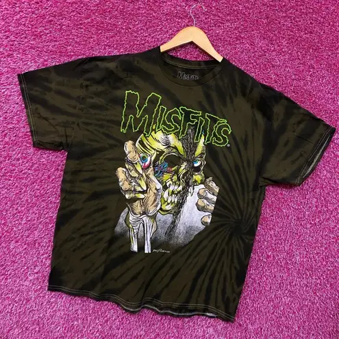 Misfits Mommy Can I Go Out & Kill Oversized Band Tie Dye large