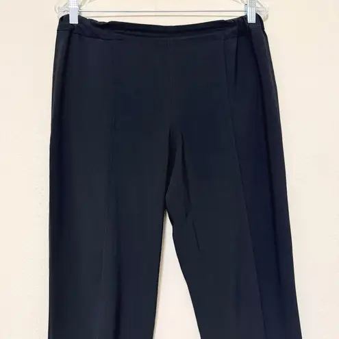 MM.LaFleur M.M.LaFleur Foster Pant Black Straight Leg Elastic Waist Size 14