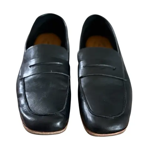Kork-Ease Pisa Black Leather Penny Loafer Size 11