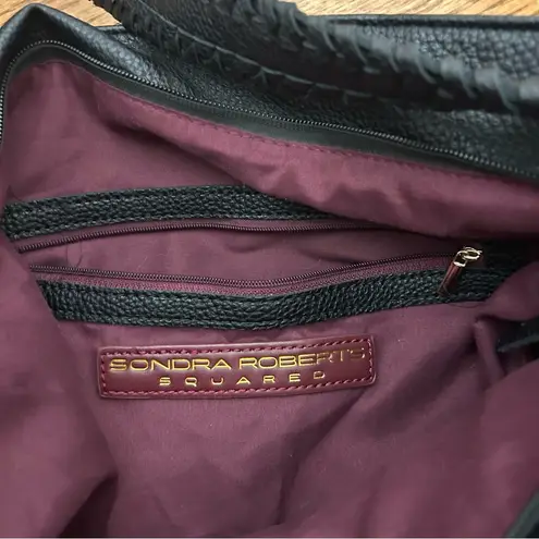 Sondra Roberts BOHOSondra Roberts Squared Faux Leather Shoulder Bag Purse