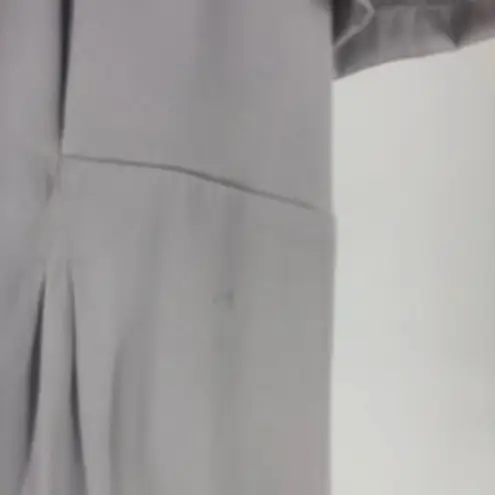 Rebecca Taylor Grey Silk Embellished Beaded Bib Collar Y2K Mini Dress