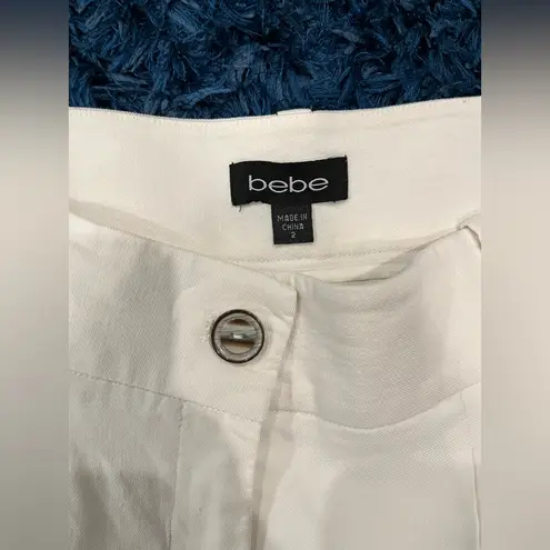 Bebe  white Women's Shorts - Image 4