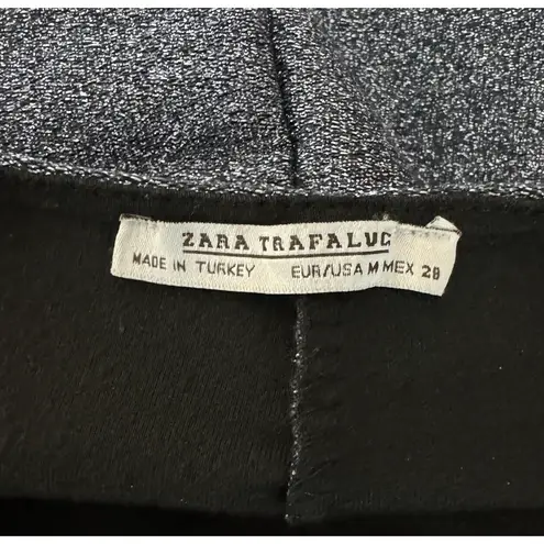 ZARA  Dress Womens Medium Sparkle Blue Mini Shift Dress‎ Glitter Party Cocktails