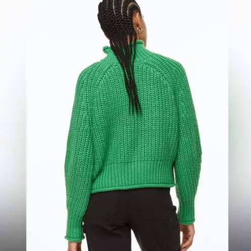 Boxy green knit sweater, Green, Size large - $15 (50% Off Boxy green knit sweater, Green, Size large - $15 (50% Off