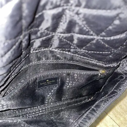 Kate Spade Blake Avenue Miri Quilted Black Shoulder Bag Y2K Bratz New York‎