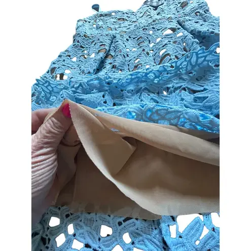 City Chic NWT Sky Blue So Fancy Dress - Size S/16