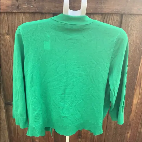 Jeanne pierre Pretty button less cardigan ๐๐NWOT