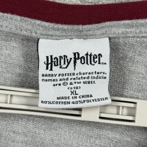 Harry Potter I Solemnly Swear Long Sleeve Tee Marauders Map Hogwarts Wizard XL