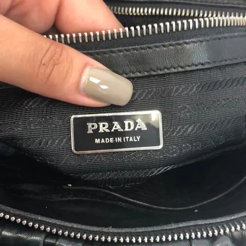 Prada  Napa Gaufre Leather Bag