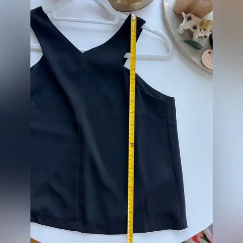 Lulu Party Time Sleeveless Black Top with Tulip Back