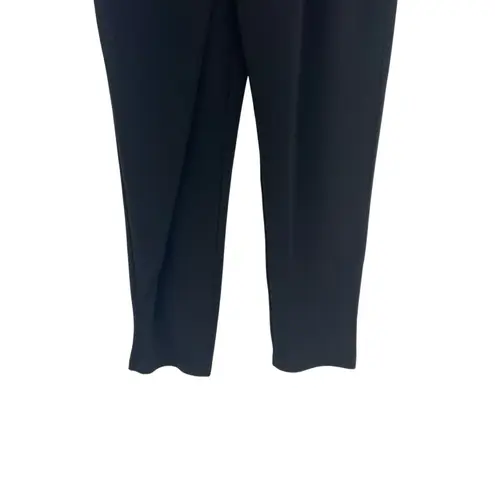 Cinq a Sept Shana Jersey Pants Drapey Front Stretch Black Size Small