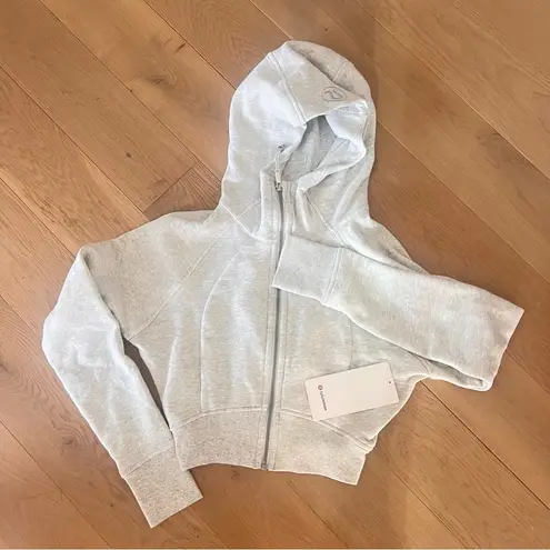 Lululemon Scuba Full-Zip Cropped Hoodie XS/S