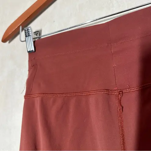 Vuori Women’s Daily Leggings Pull On 25” High Rise Drawstring in Burnt Sienne XS