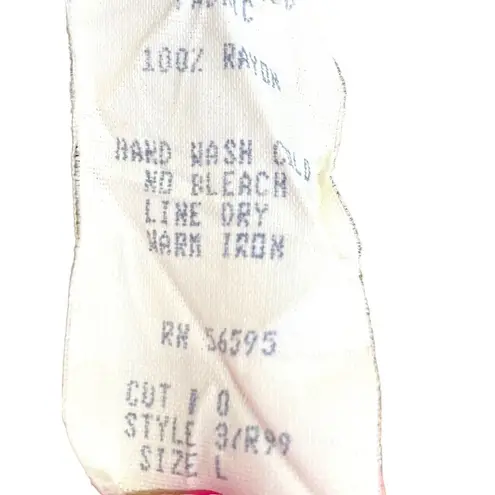 Melrose Short Wrap Skirt Size Large Animal Print Spotted Pull On