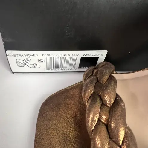 Dolce Vita Netra Woven Block Heel Sandals