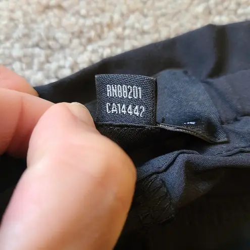 MPG Women's Shorts Size 6 Paperbag Waist Cuffed Sporty Black