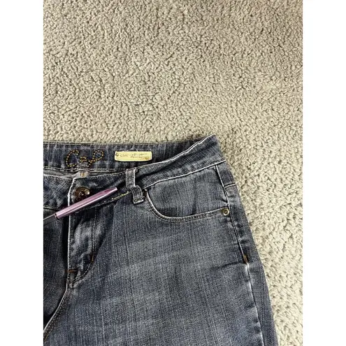 Chip And Pepper Jeans Women 28x30 Low Rise Bootcut Western Festival Boho Jr 7 Blue Size 27