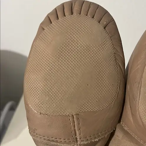 Capezio  Jazz Dance Split sole Shoes Nude Beige Size 8