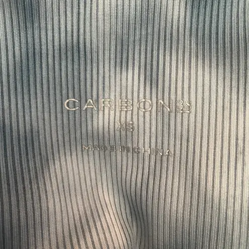 Carbon 38 Blue Tie Dye Ribbed High Rise Leggings