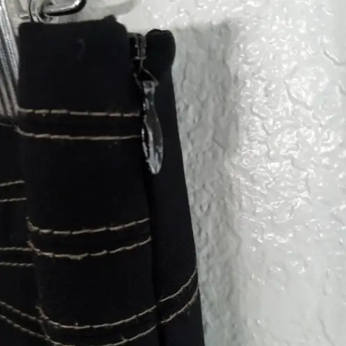 BCBG MAXAZRIA 4 TALL 30x35 Elegant Contrast Trim Accent Low Rise Dress Pants