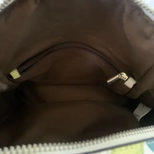 Vibrant Citrus Pattern Women's Faux Leather Backpack from Parfois (Euro brand) Orange